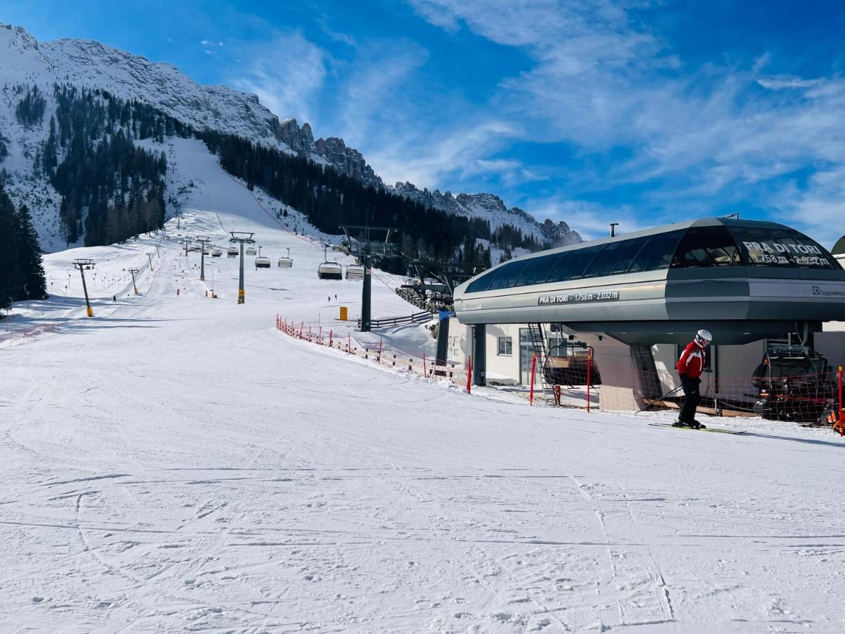 Costalungahouse Trekkingbikeski Selfcheck-In Apartment Carezza al Lago Exterior photo